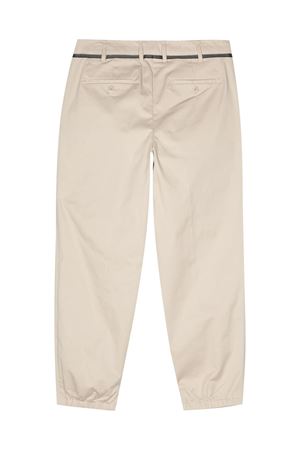 Light beige cotton blend trousers NEIL BARRETT | MY30158LY021752N